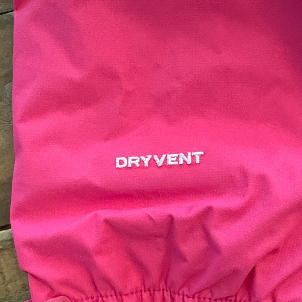 The North Face Kids Fuchsia and Black Raincoat - Picture 6 of 6
